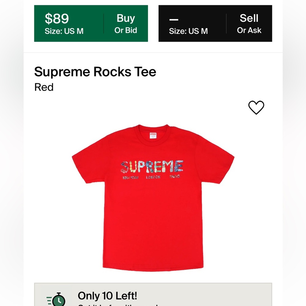 Supreme Rocks Tee